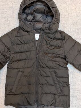 Girls Black Old Navy Light Weight Puffer - Size 8
